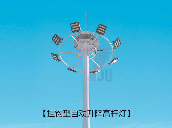 8*150W广场挂钩型自动升降LED向日葵污污视频上装样式展示