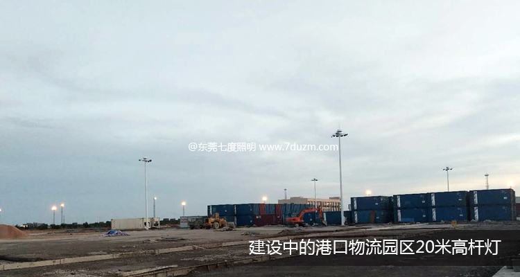 建设中的港口物流园区向日葵污污视频安装效果展示